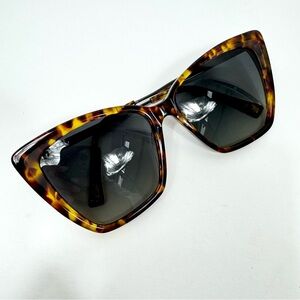 DIFF Becky II Tortoise Shell Cat-Eye Sunglasses